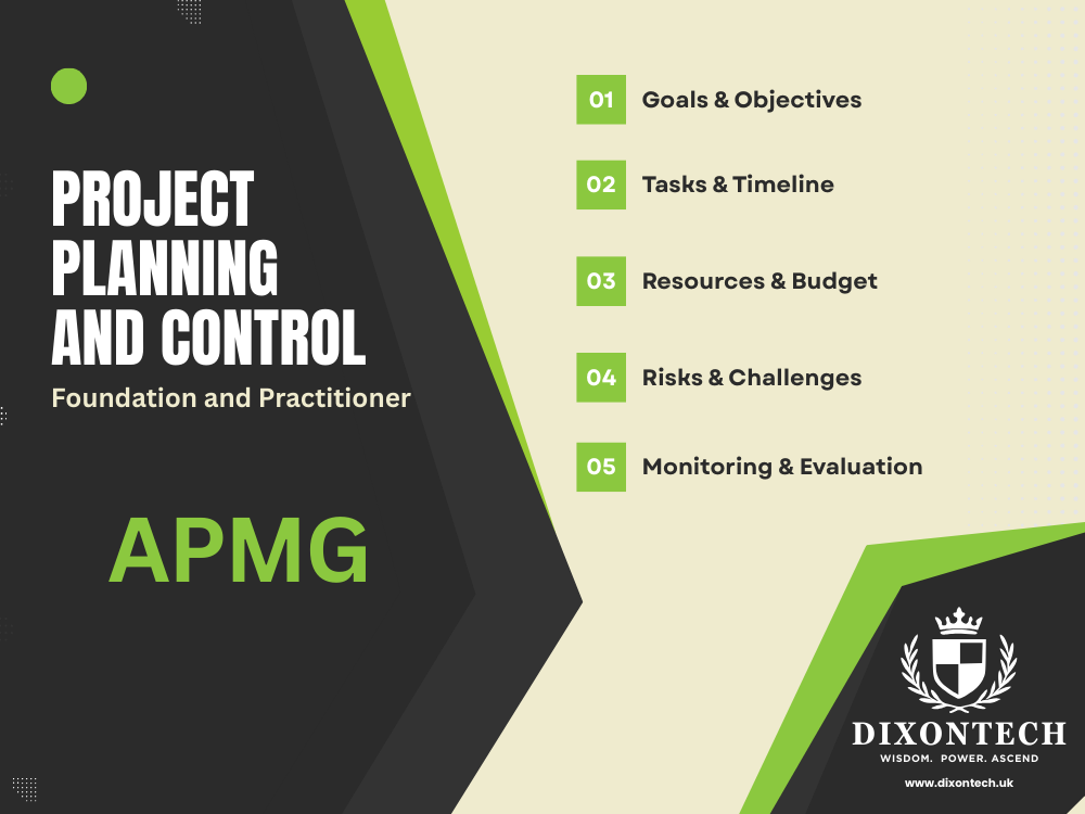 Project Planning & Control Foundation and Practitioner - APMG